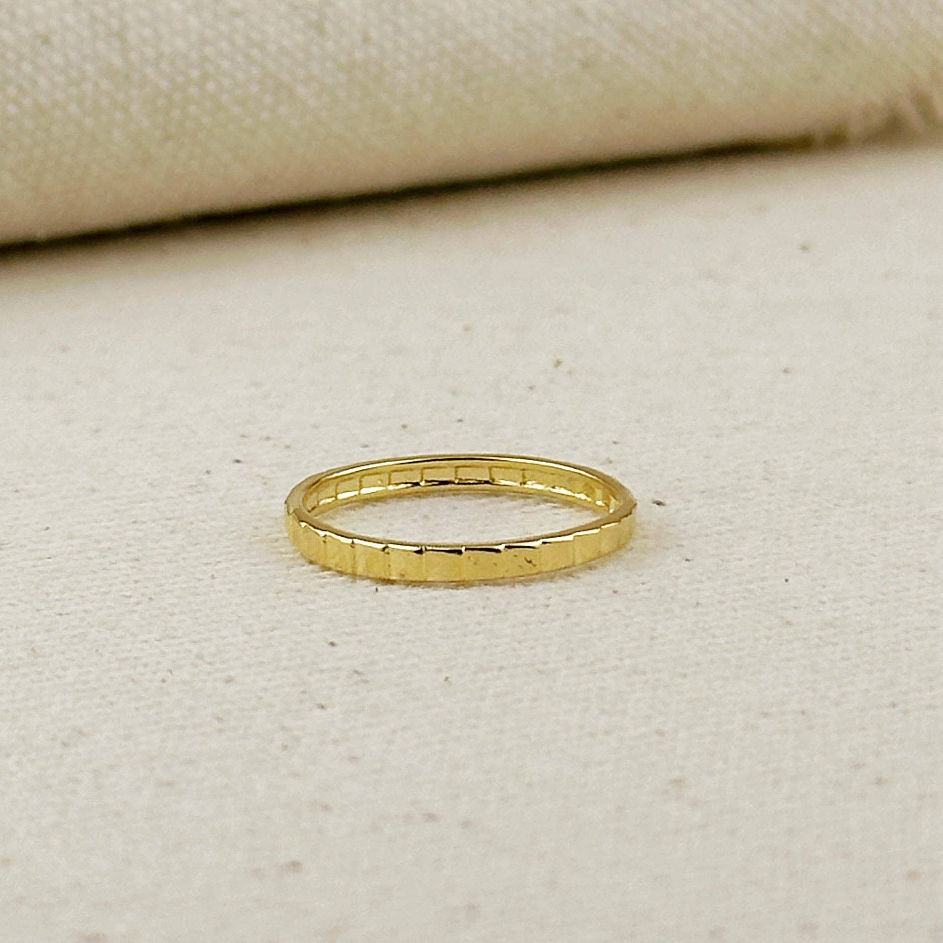 Texture Band Ring