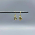 Gold Stone Earrings