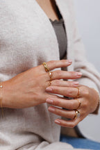 Diamond Stud Ring