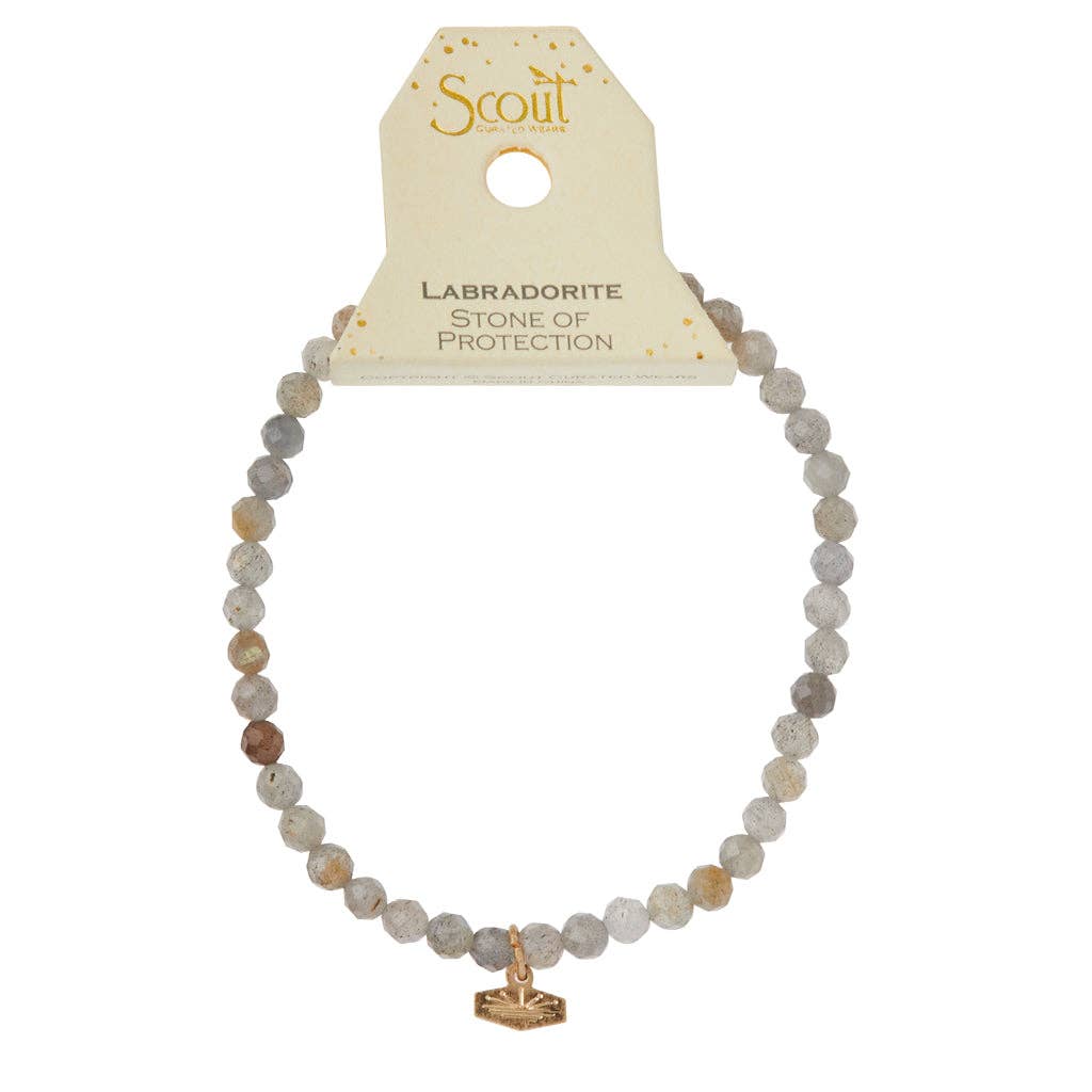 Labradorite Mini Stone Bracelet