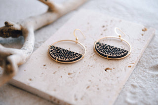 Half Moon Earrings