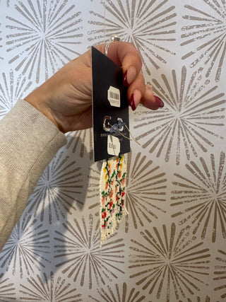 Delilah Floral Beaded Earrings - Simply Sunflowers