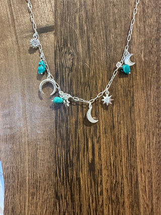 Desert Moon Charm Necklace - Simply Sunflowers