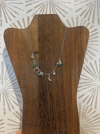 Desert Moon Charm Necklace - Simply Sunflowers