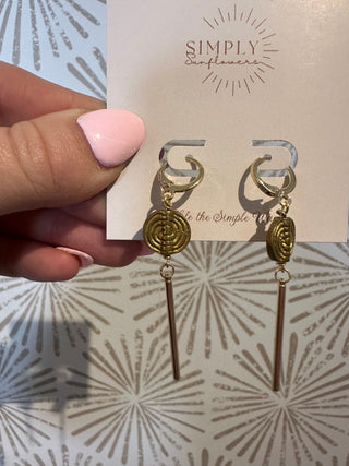 Dew Drop Earrings - Simply Sunflowers