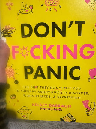 Don't F*cking Panic Book - Simply Sunflowers