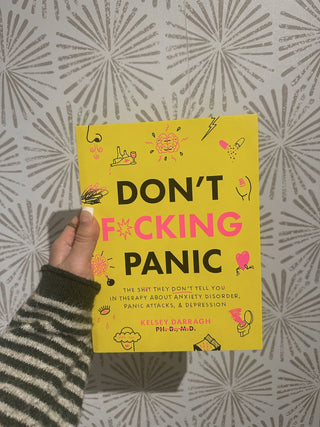 Don't F*cking Panic Book - Simply Sunflowers