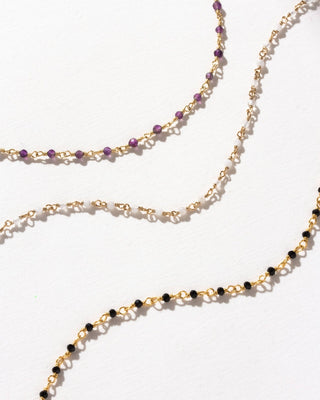 Draped In Gems Necklace - Simply Sunflowers