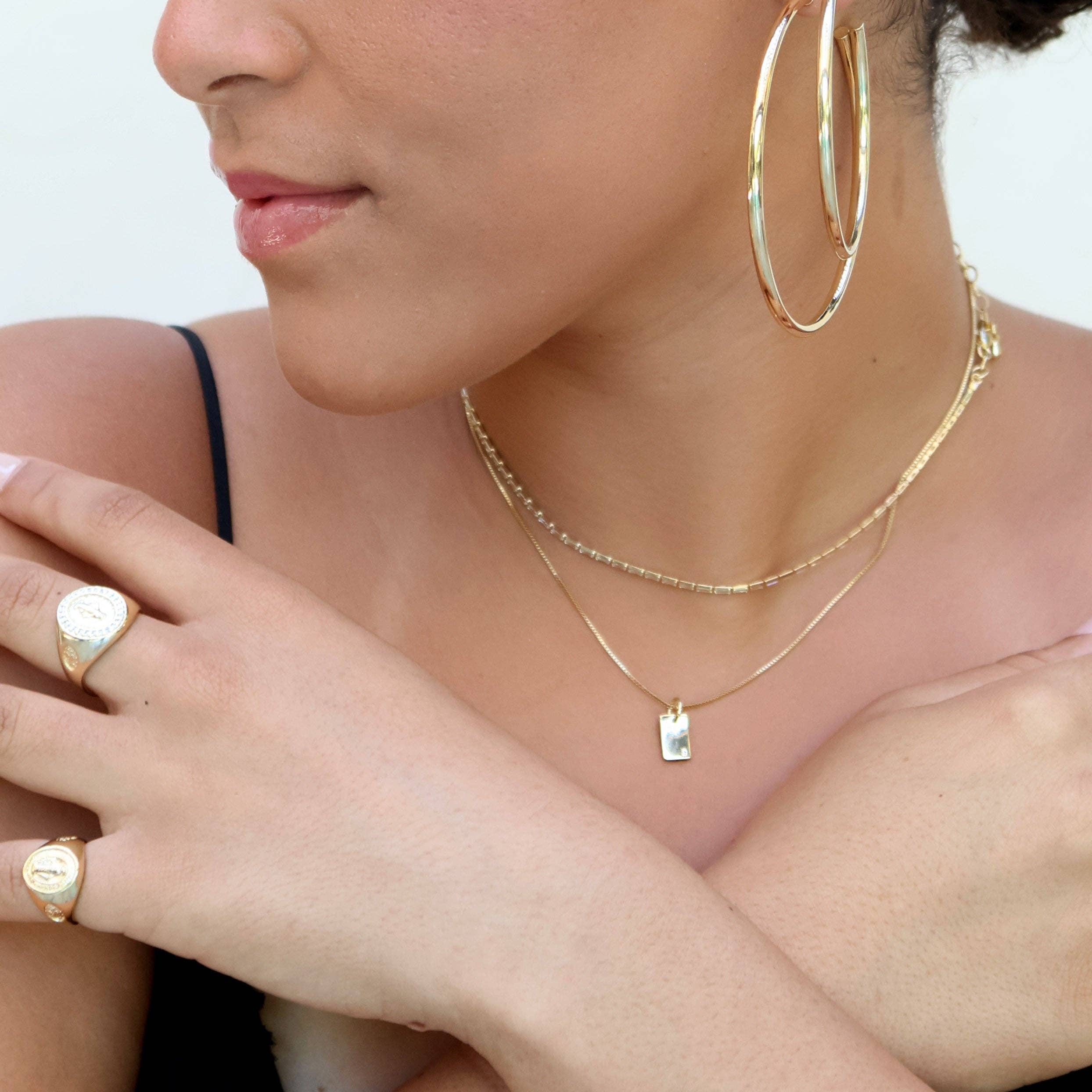 Gold Plate Necklace