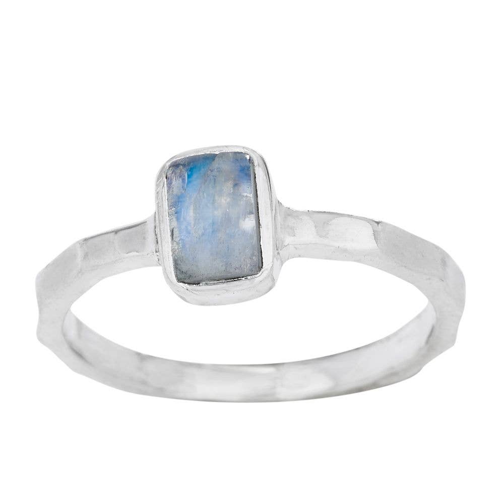 Blue Toned Moonstone Ring