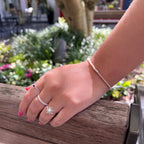 Pearl and Silver Bead Bracelet