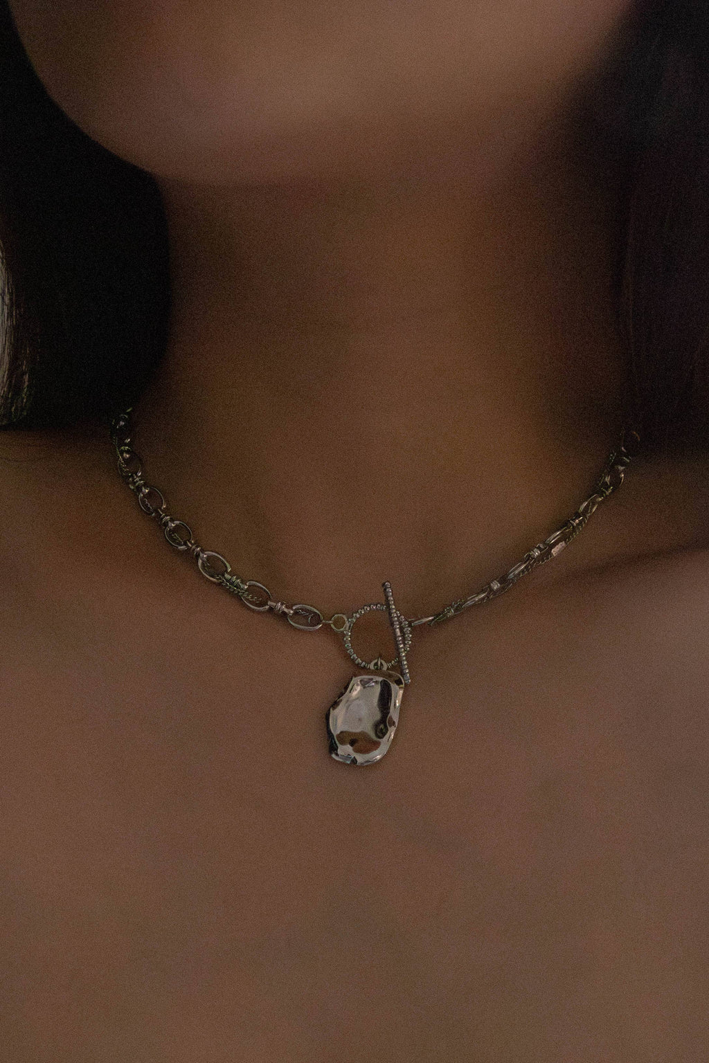 Chunky Charm Necklace