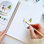 Winter Watercolor Book