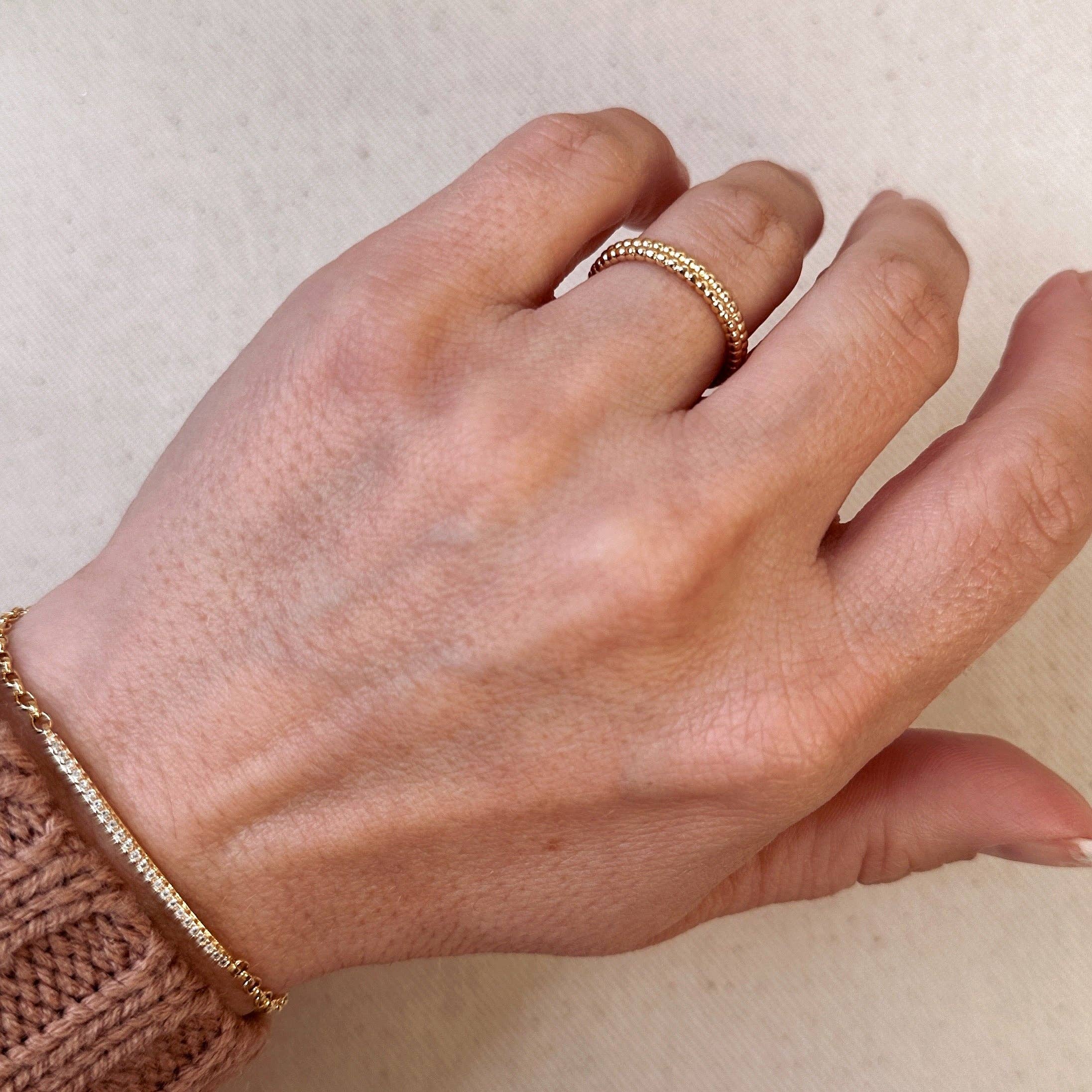Double Beaded Ring
