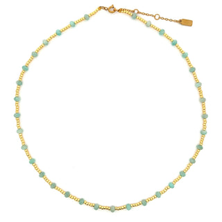Beaded Gemstone Necklace