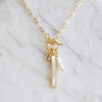 Pearl Charm Necklace