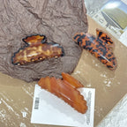 Blue Pebble Hair Clip