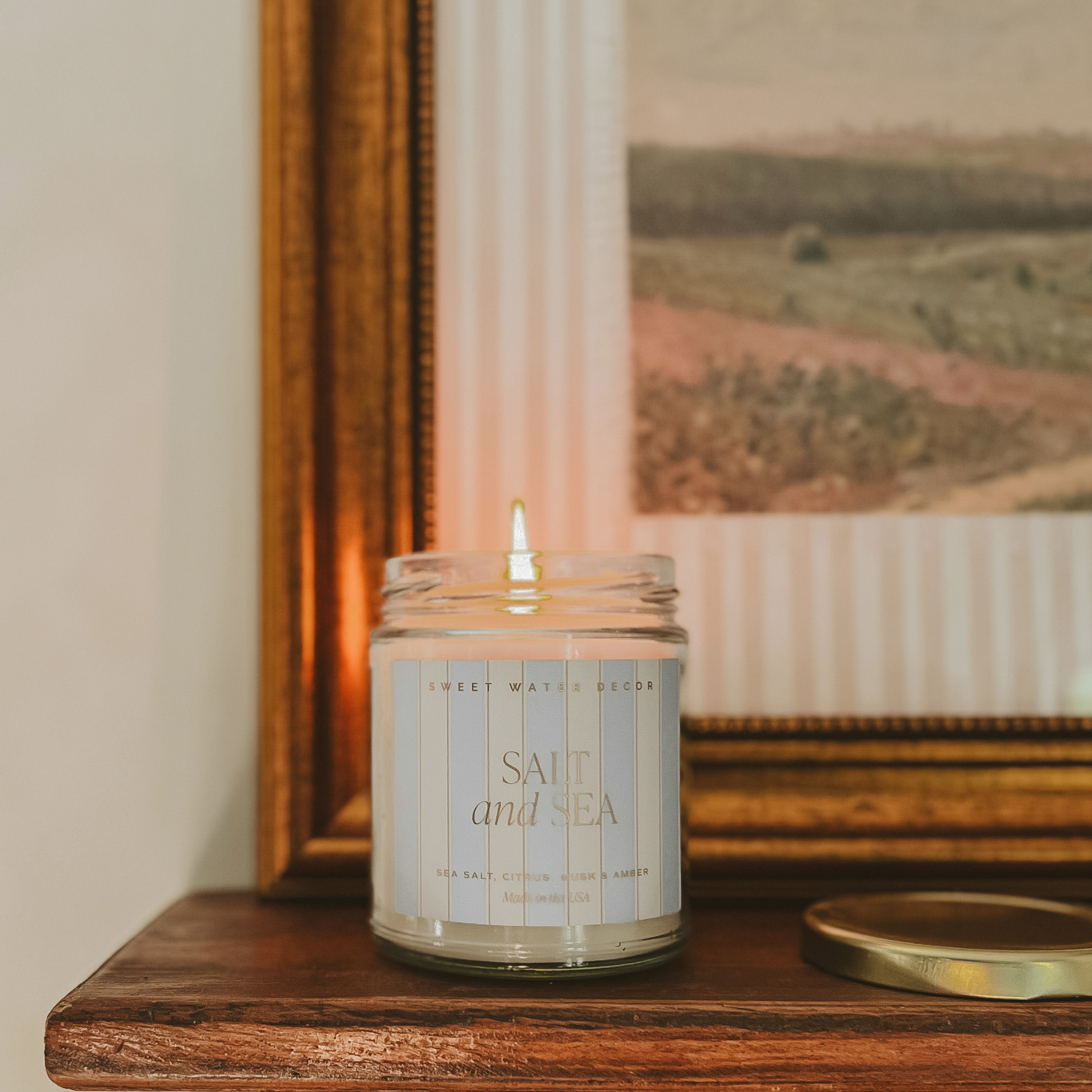 Salt and Sea Candle