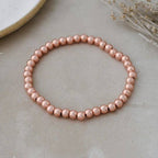 Silver Beaded Bracelet