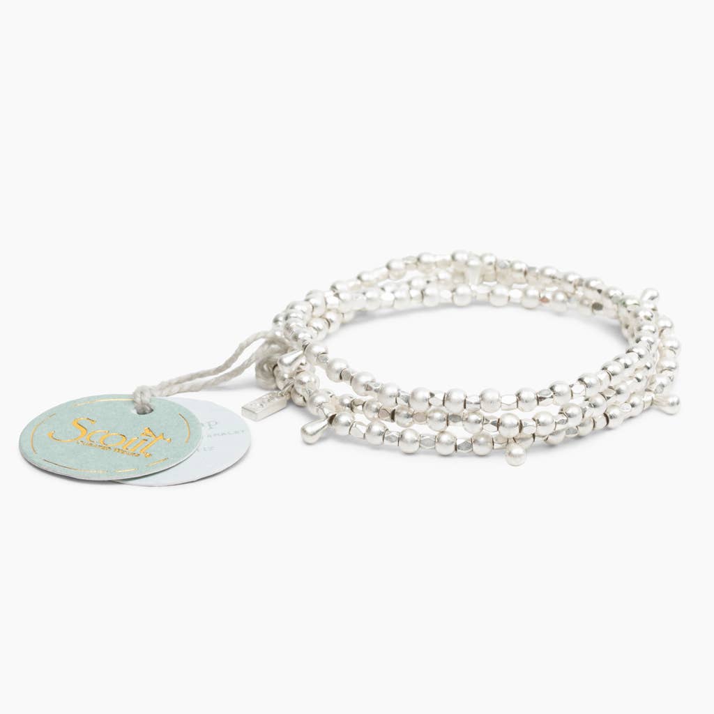 Classic Silver Wrap