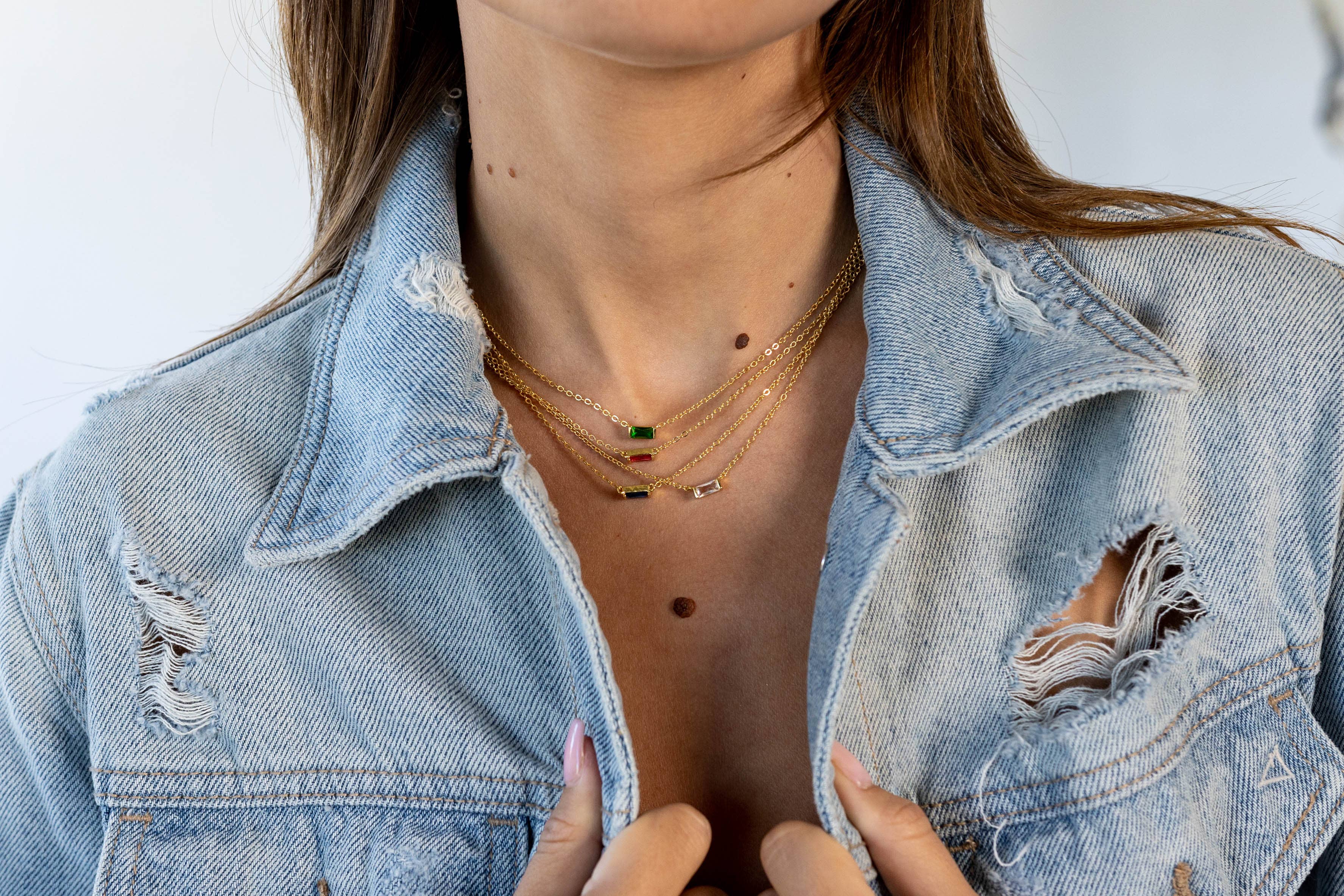 Emerald Willow Necklace