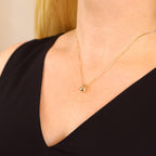 Uneven Heart Necklace