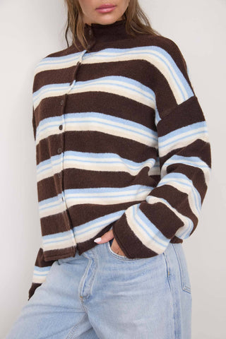 Striped Classic Cardigan
