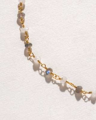 Earth Tones Gemstone Necklacde - Simply Sunflowers