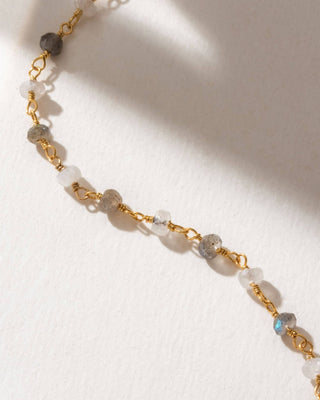 Earth Tones Gemstone Necklacde - Simply Sunflowers