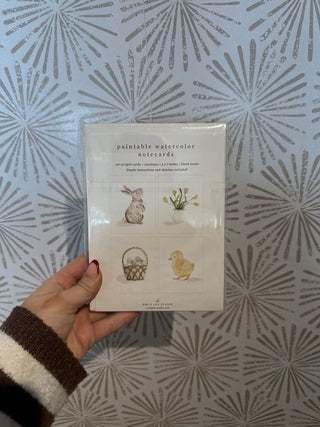 Easter Paintable Notecards - Simply Sunflowers