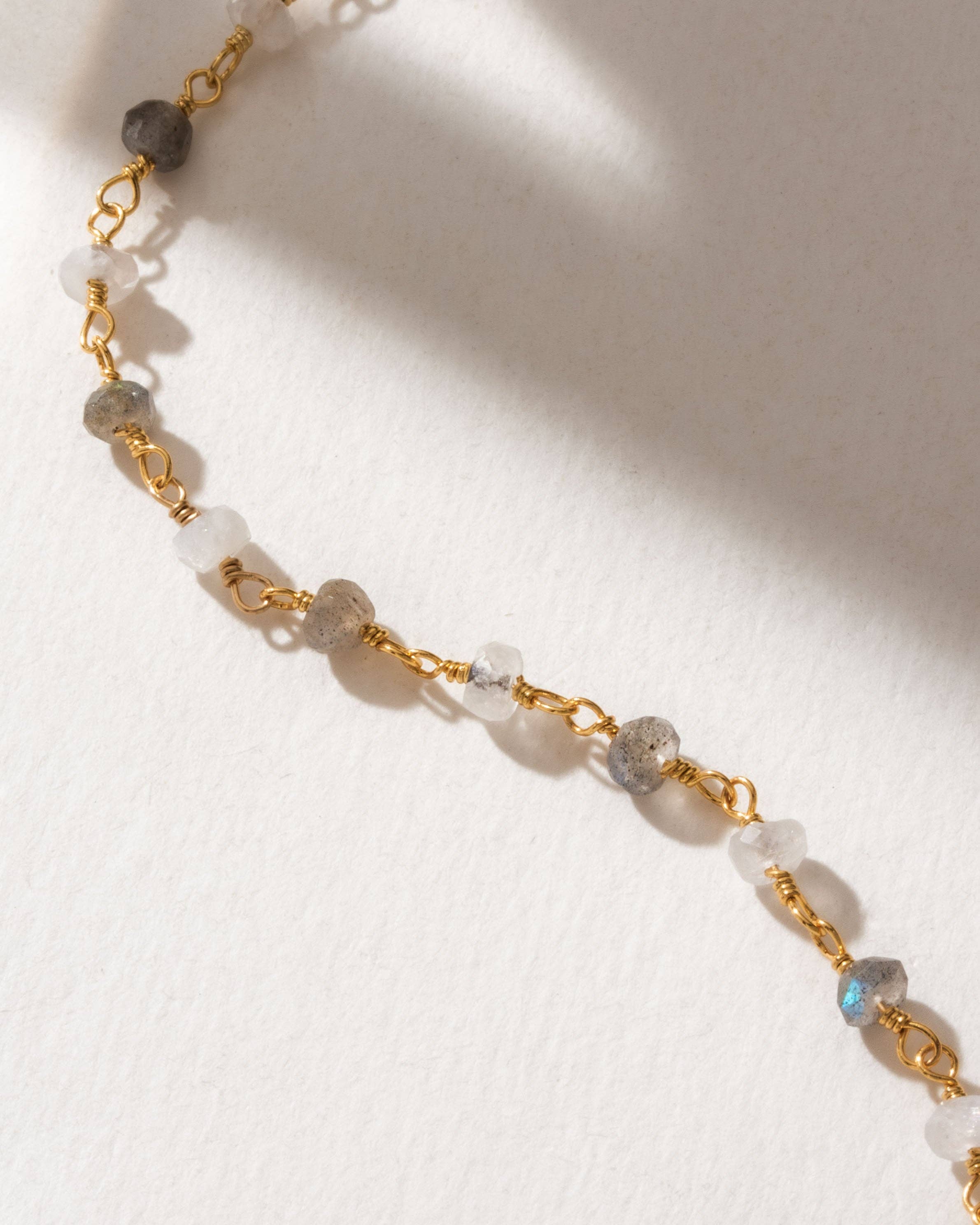 Earth Tones Gemstone Necklacde