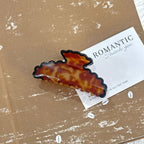 Blue Pebble Hair Clip