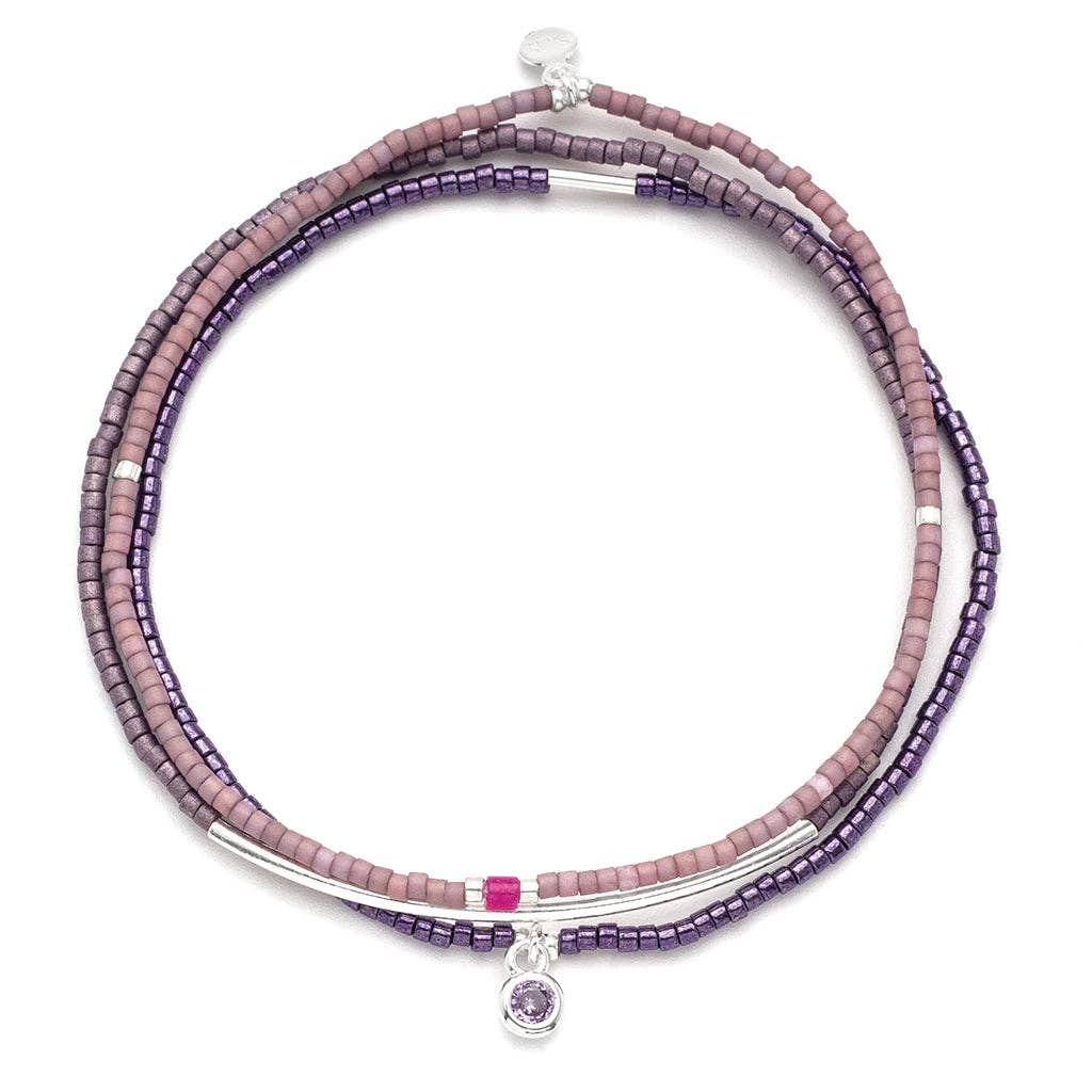 Purple Trio Bracelet