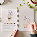 Garden Watercolor Book
