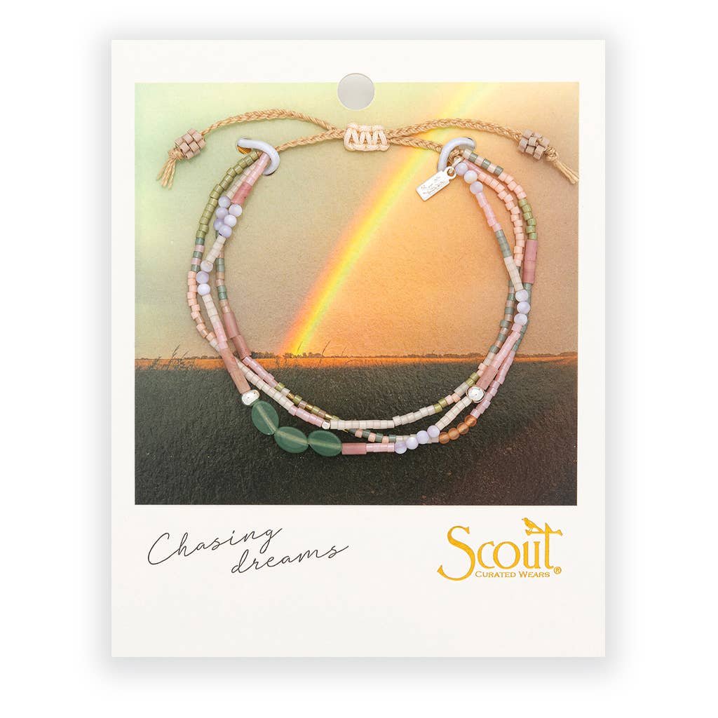 Optimism Mixed Media Bracelet