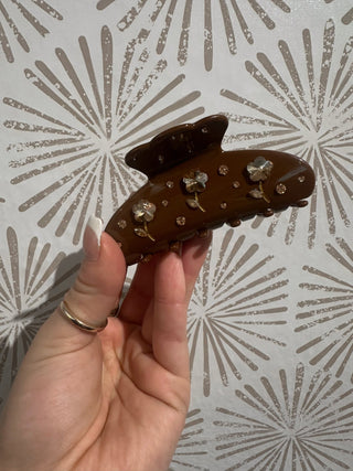 Elegant Flower Claw Clip - Simply Sunflowers