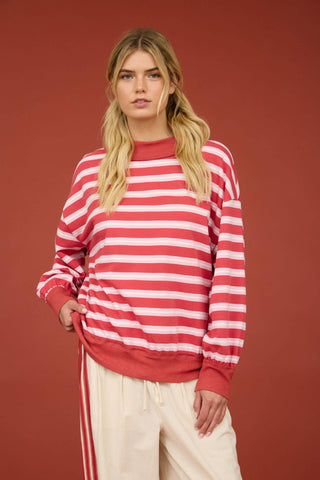 Evergreen Mockneck Sweatshirt - Simply Sunflowers