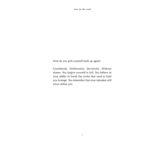 Eyes On The Road Poetry Book - Simply Sunflowers