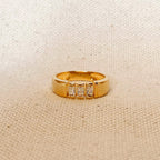 Cubic Zirconia Stone Ring