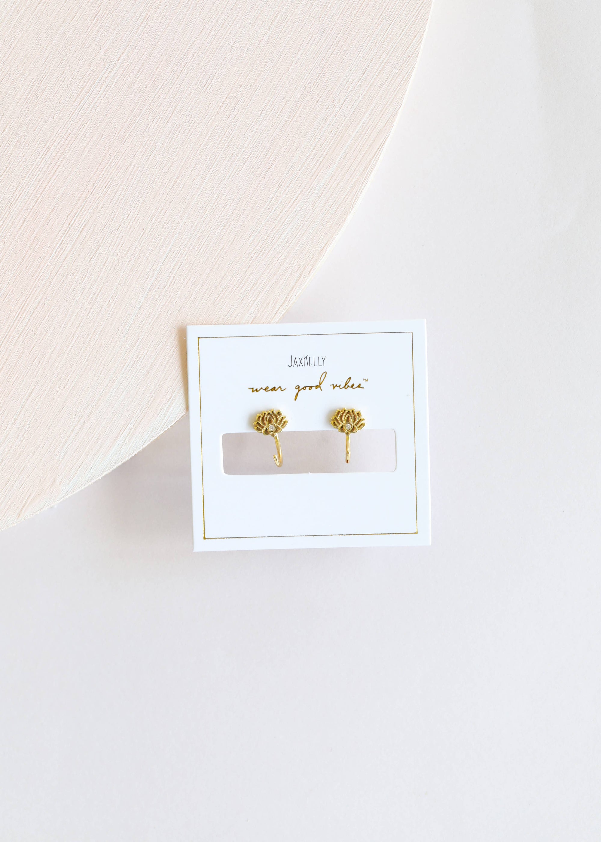Lotus Flower Earrings