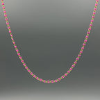 Dainty Enamel Chain Necklace