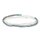 Blue Howlite Wrap