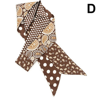 Patterned Silk Scarf