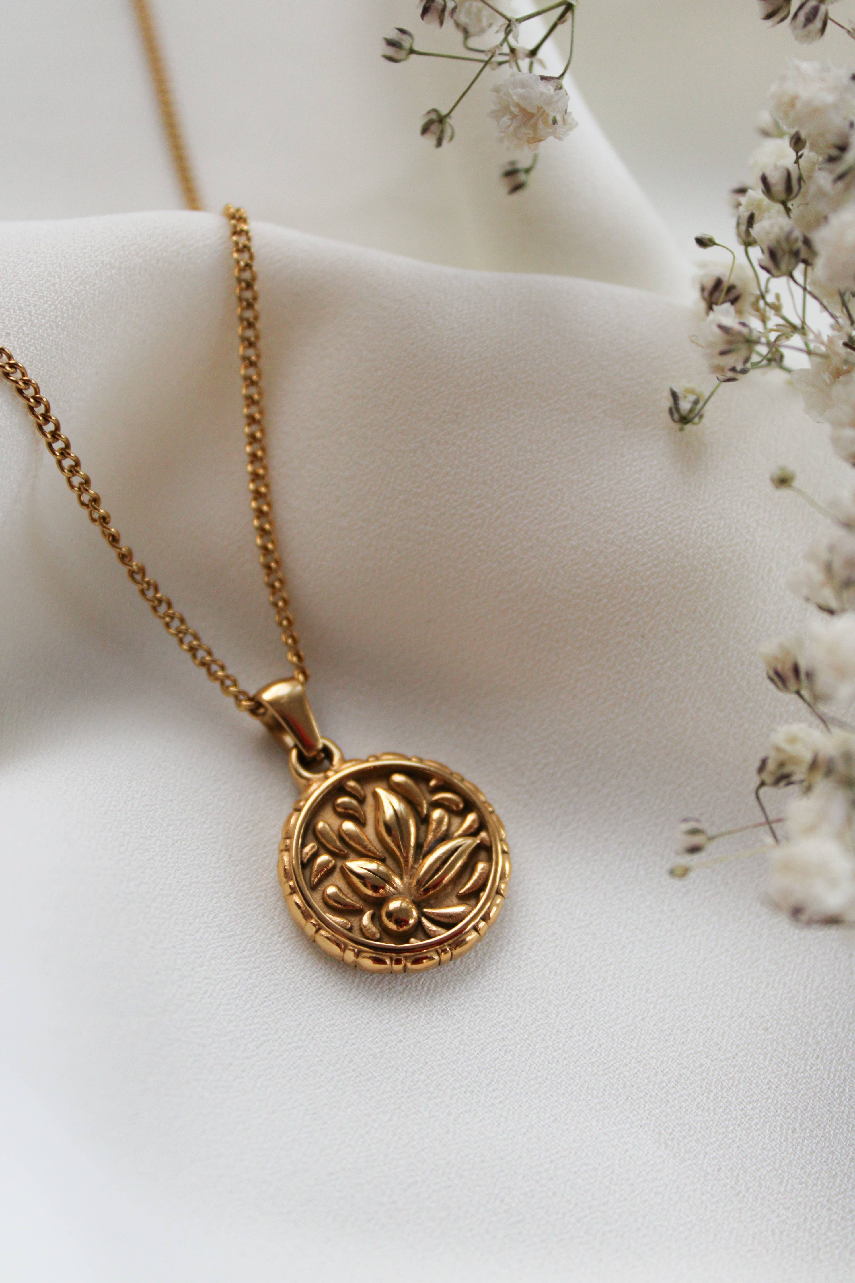 Lotus Necklace