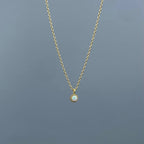 Dainty Opal Necklace
