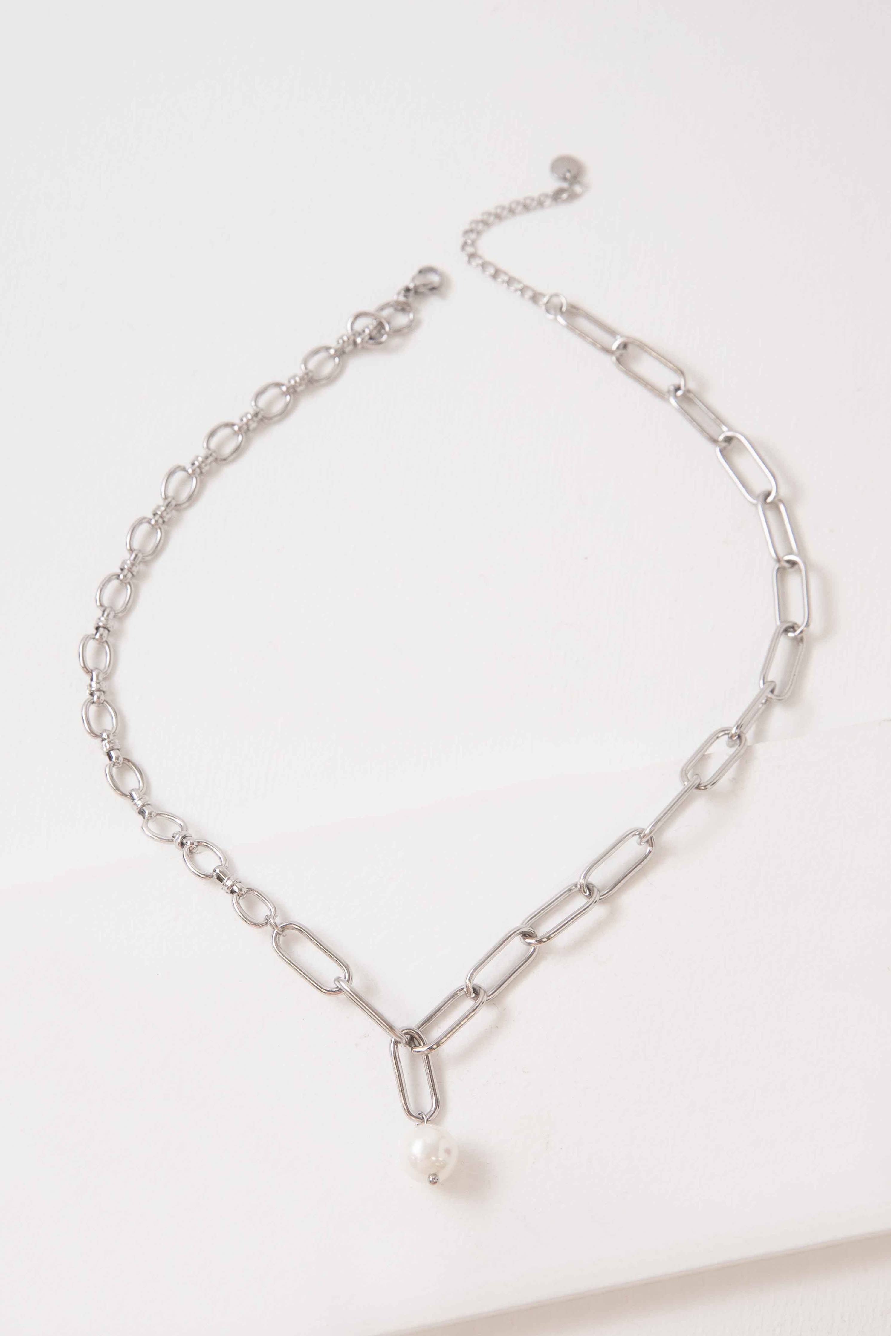 Pearl Charm Necklace