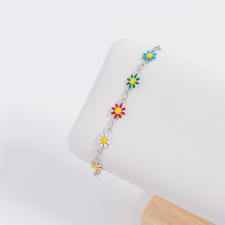 Colorful Floral Bracelet