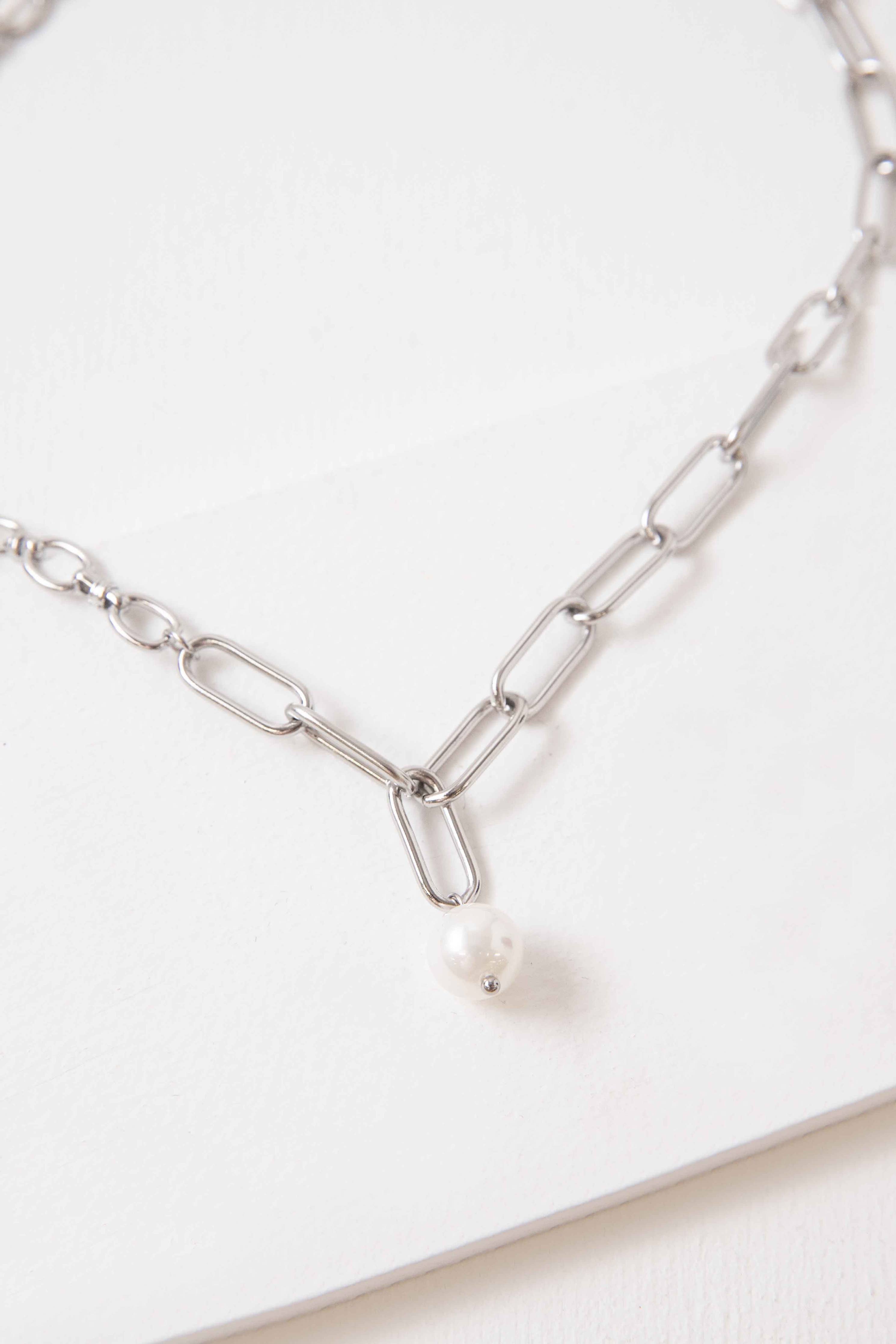 Pearl Charm Necklace