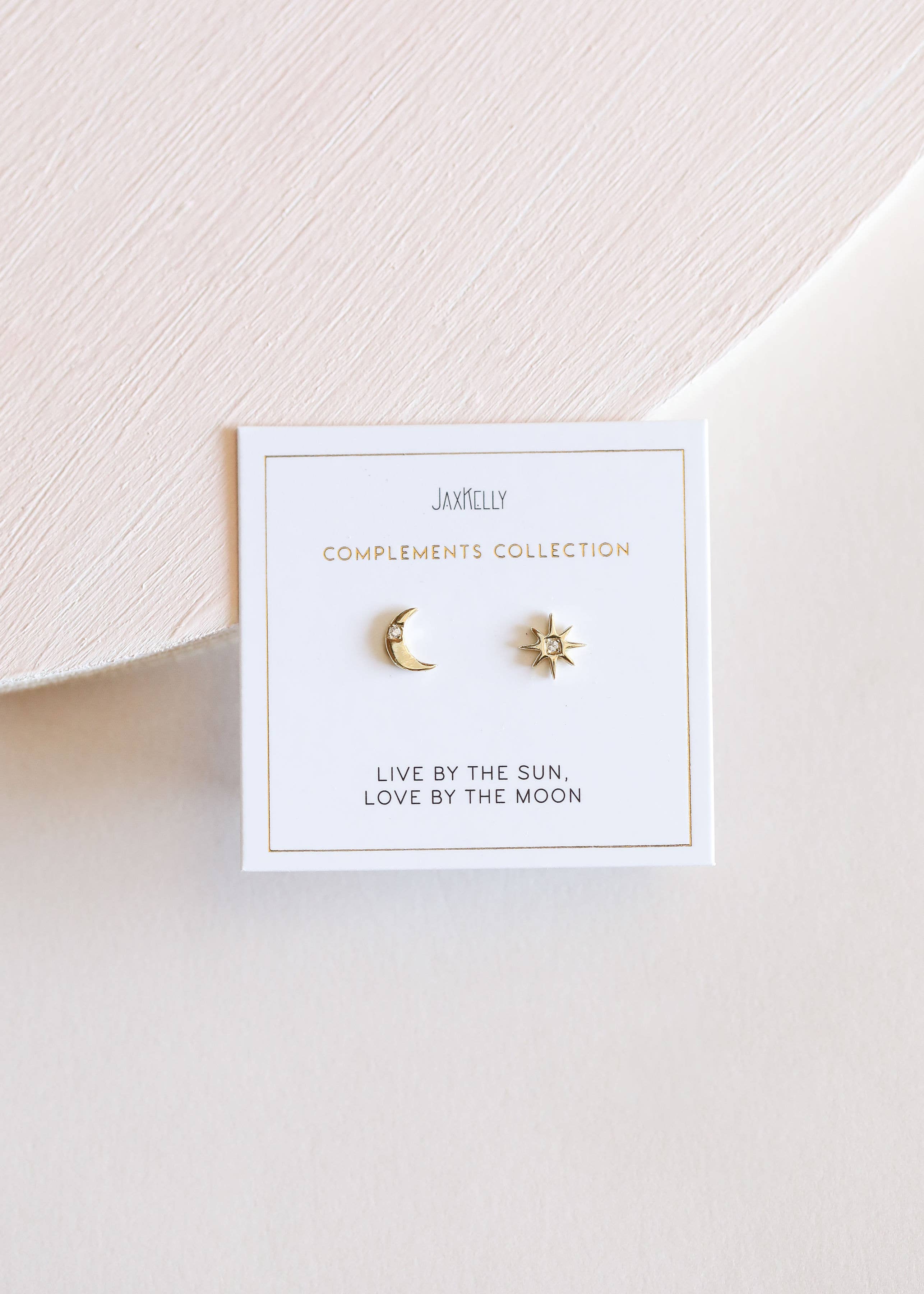 Sun and Moon Studs