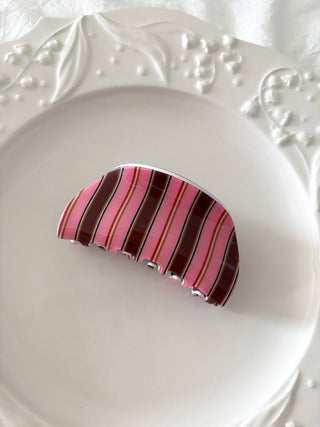 Fall Stripe Retro Hair Clips - Simply Sunflowers